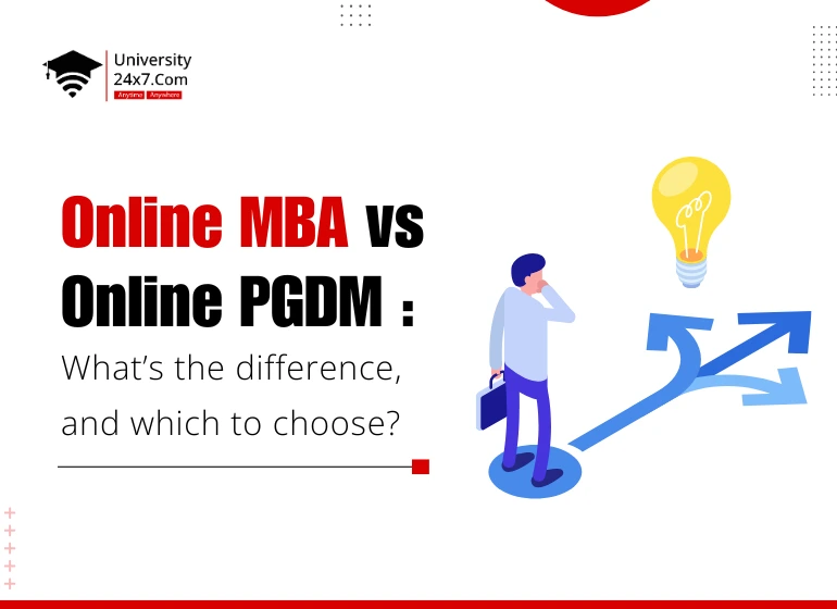 Online MBA vs Online PGDM: What’s the difference, and which to choose?